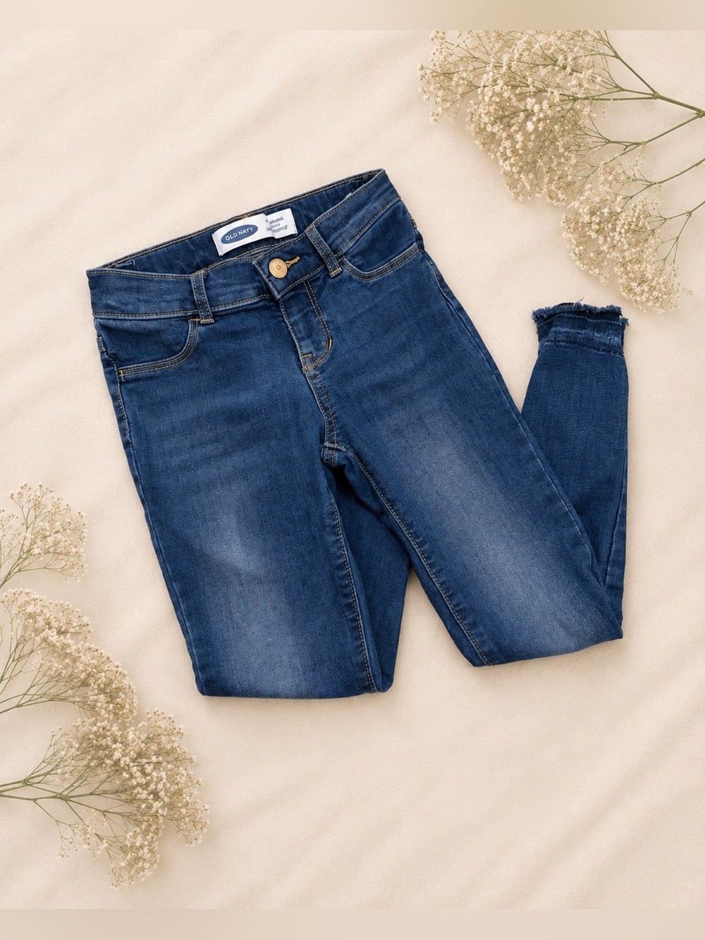 Old Navy Dark Blue Girls Ballerina Skinny Jeans